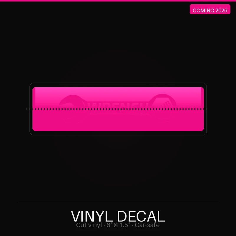 Vinyl Decal product render